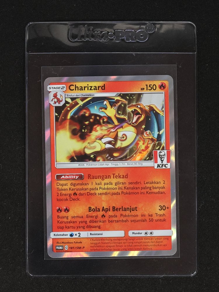 2020 Pokemon #181 Charizard KFC Promo — front