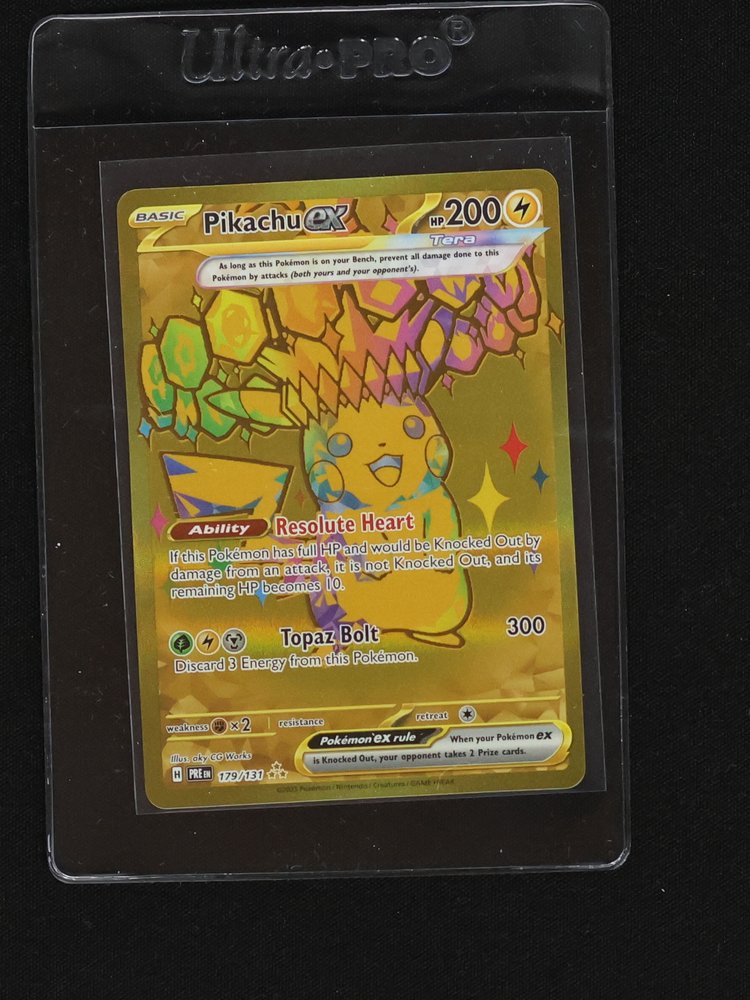 2016 Pokémon TCG Prismatic Evolutions #179 Pikachu ex — front