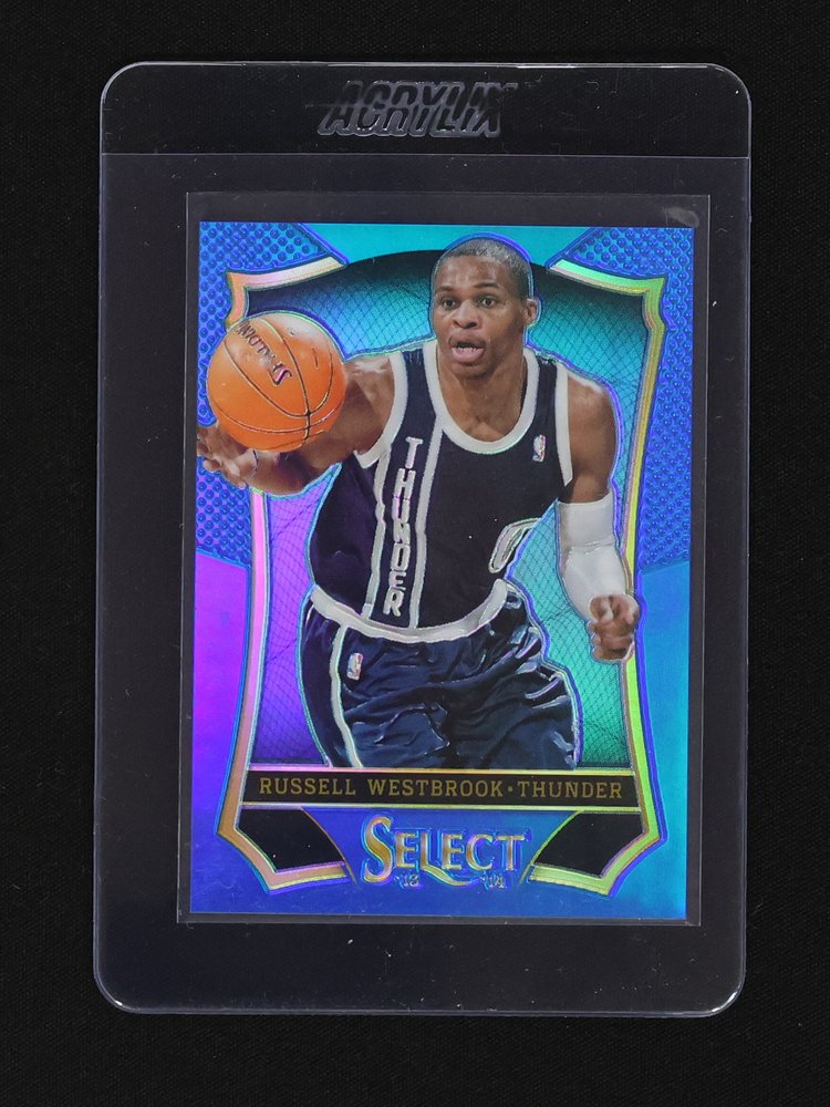 2013-14 Panini Select #133 Russell Westbrook Oklahoma City Thunder — front