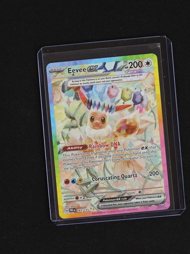 2025 Pokémon 167/131 Eevee ex — front