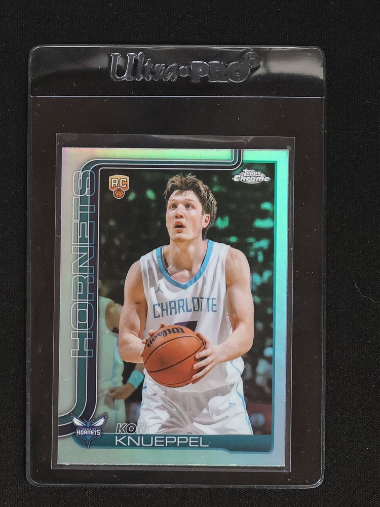 2025-26 Topps Chrome #254 Kon Knueppel — front