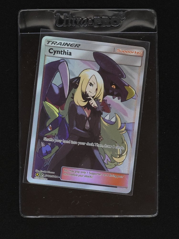2018 Pokémon Ultra Prism #148 Cynthia — front