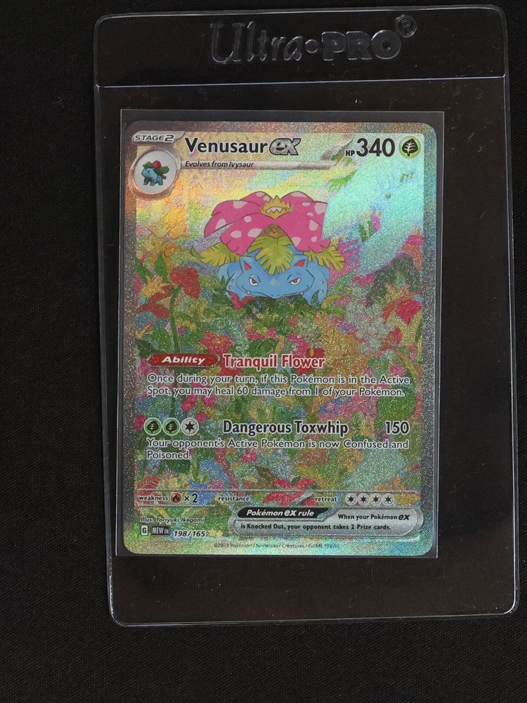 2023 Pokémon Scarlet & Violet 151 #198/165 Venusaur ex — front