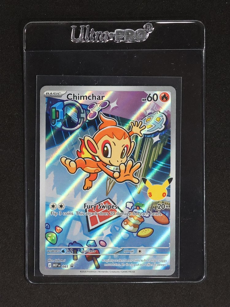2026 Pokémon TCG #041 Chimchar — front