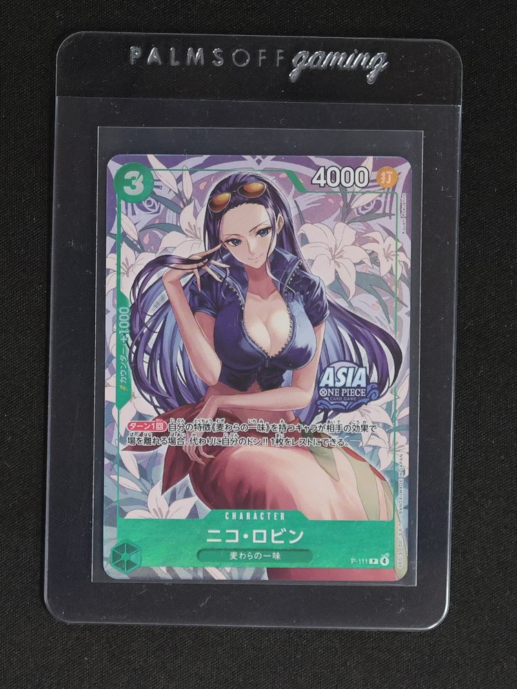 One Piece Card Game P-111 Nico Robin — front