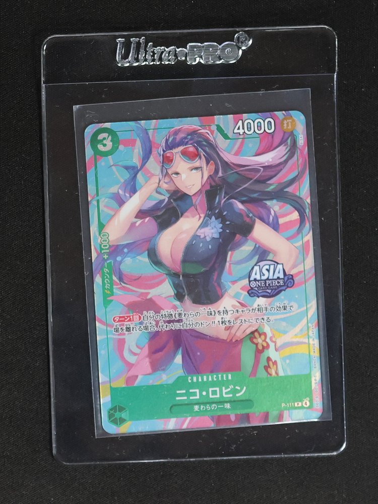 One Piece Card Game P-111 Nico Robin — front