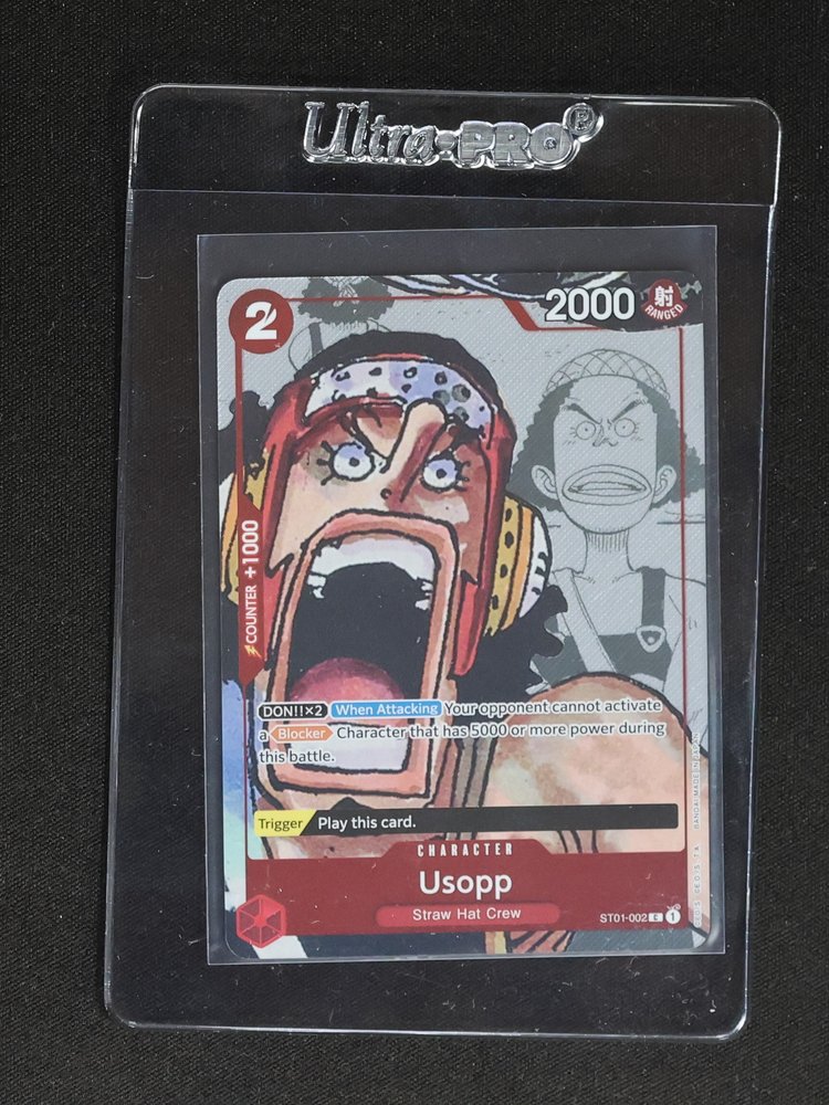 One Piece Card Game 2023 ST01-002 Usopp — front