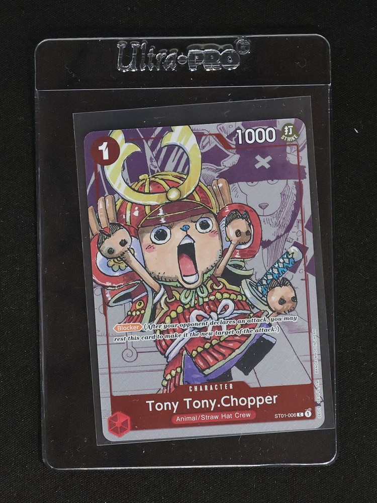 2020 One Piece Card Game ST01-006 Tony Tony.Chopper — front