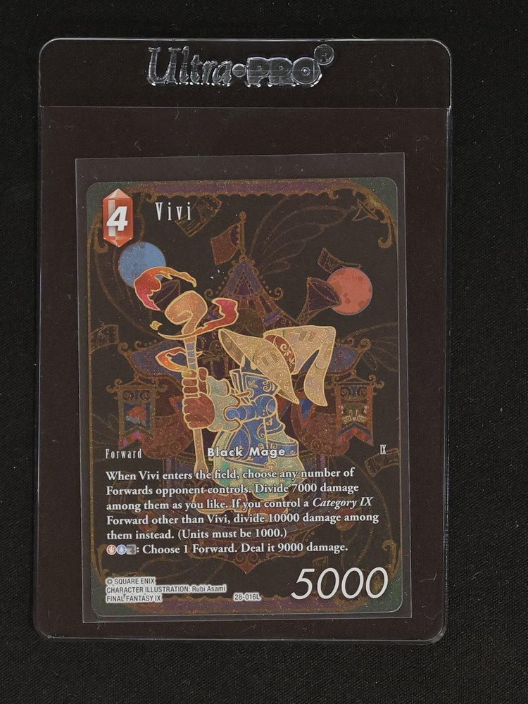 Final Fantasy TCG Dreamlike Oceans #28-016L Vivi — front