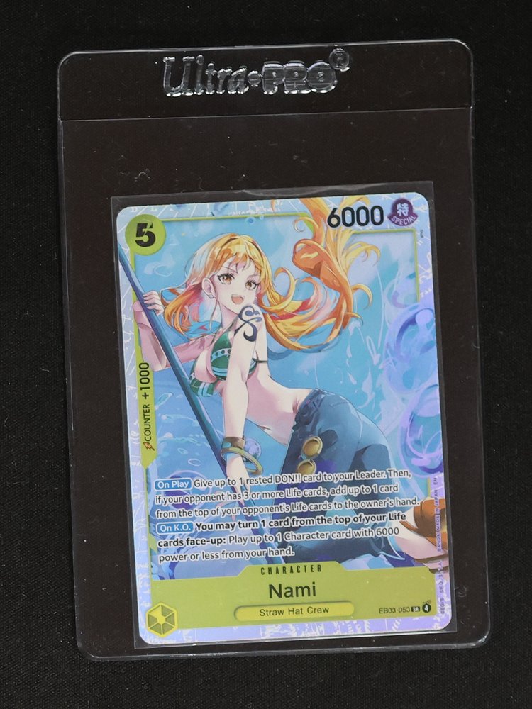 One Piece EB-03 Nami EB03-053 - SR English Heroines Edition — front