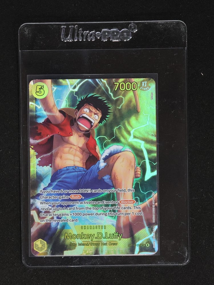 2019 One Piece Card Game OP15-119 Monkey D. Luffy — front