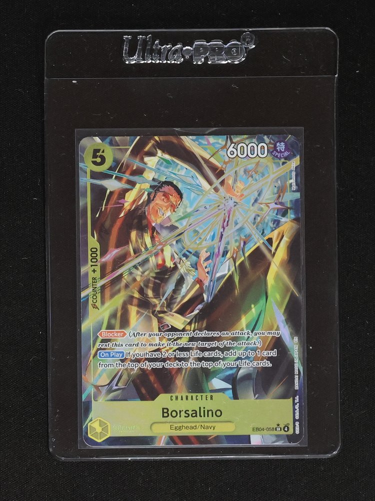 One Piece TCG EB04-058 Borsalino — front
