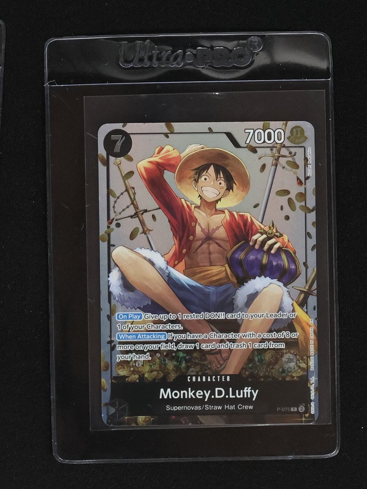 2025 One Piece P-075 Monkey.D.Luffy — front