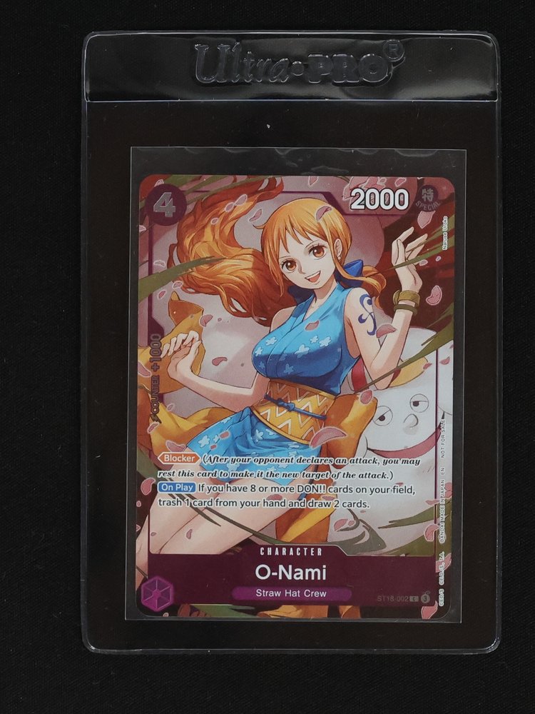 One Piece TCG ST18-002 O-Nami — front