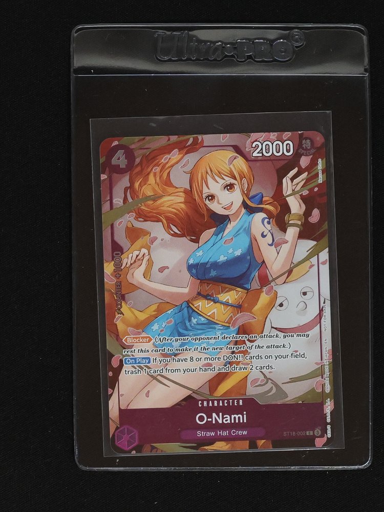 One Piece TCG 2023 ST18-002 O-Nami — front