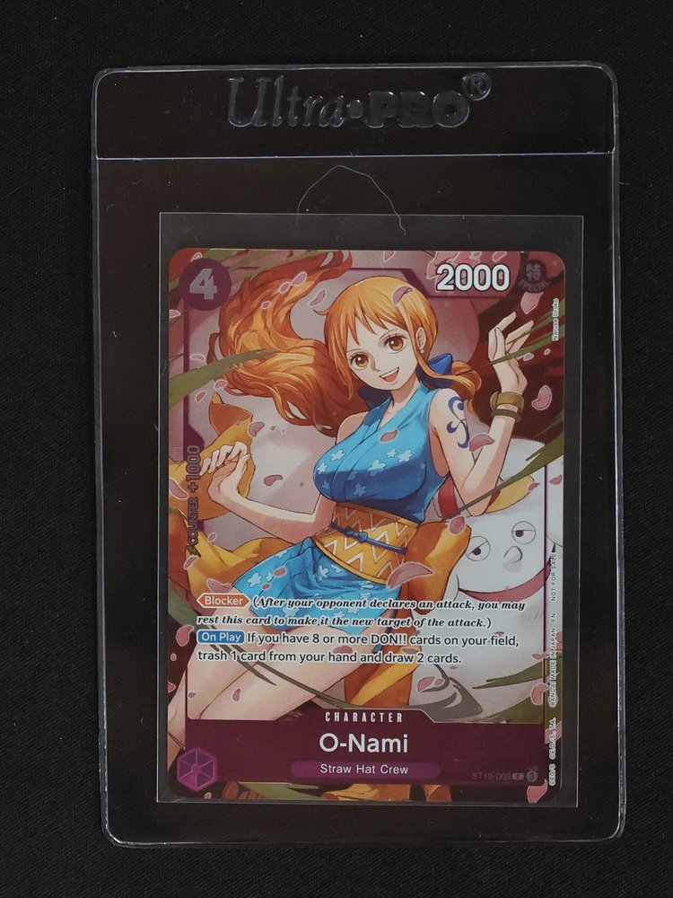 2023 One Piece TCG ST18-002 O-Nami — front