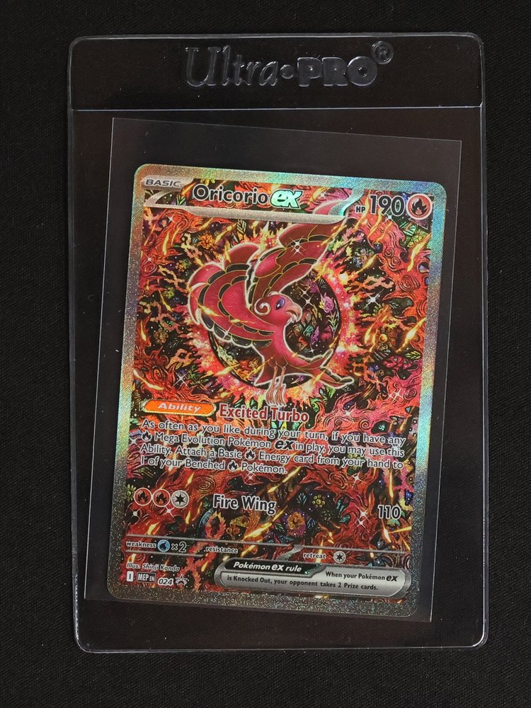 2025 Pokémon MEP #024 Oricorio ex — front