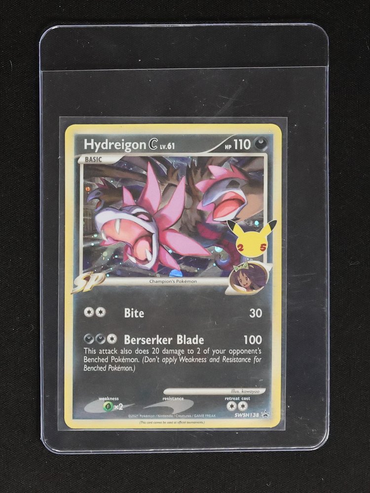 2021 Pokémon SWSH138 Hydreigon C Lv.61 — front