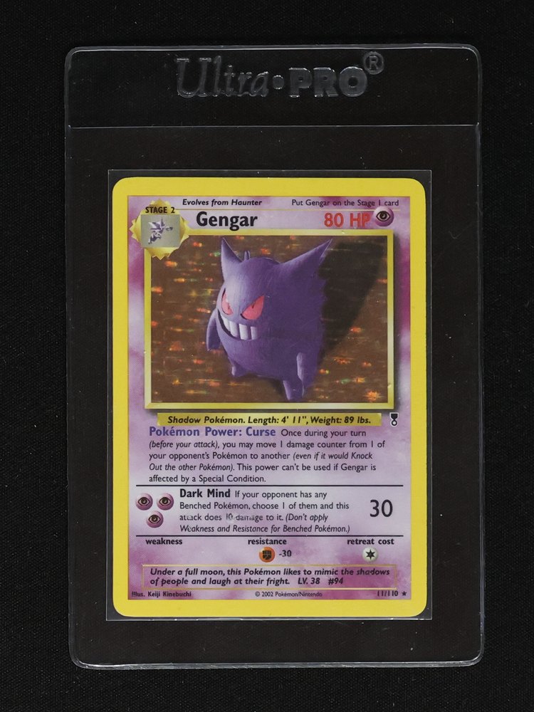 2002 Pokémon Legendary Collection #11 Gengar — front