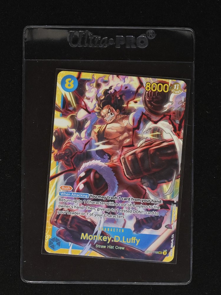2021 One Piece Card Game OP11-118 Monkey D. Luffy — front
