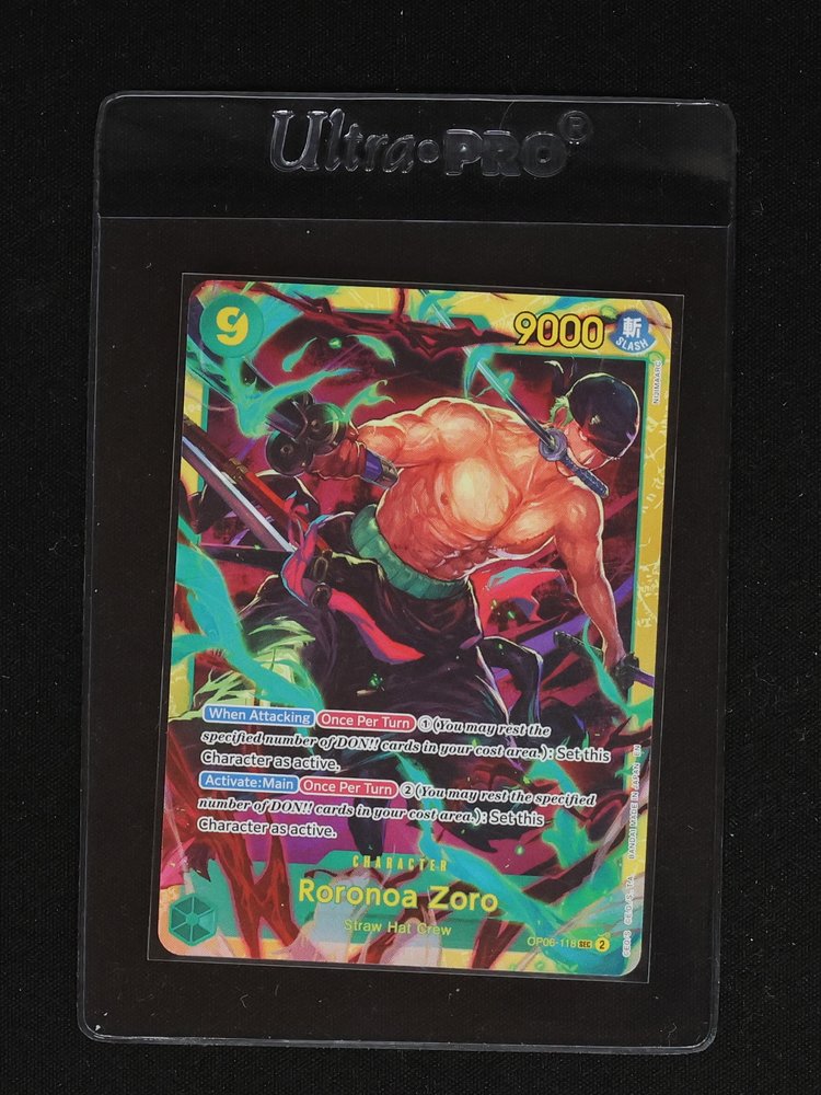 2024 One Piece Card Game OP06-118 Roronoa Zoro — front