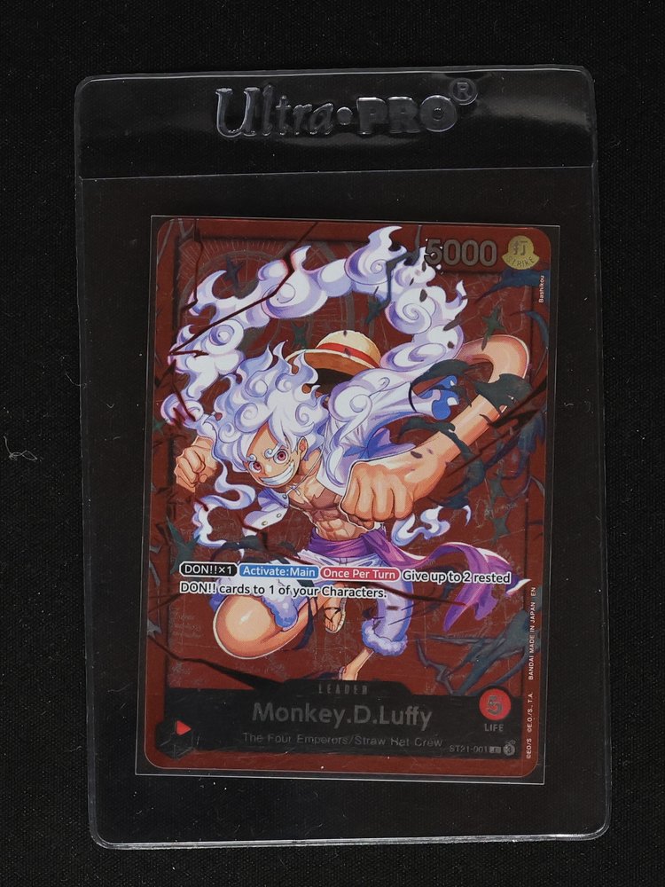 One Piece Card Game ST21-001 Monkey.D.Luffy — front