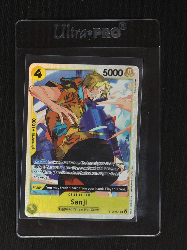 Sanji ST29-004 Bandai One Piece TCG — front