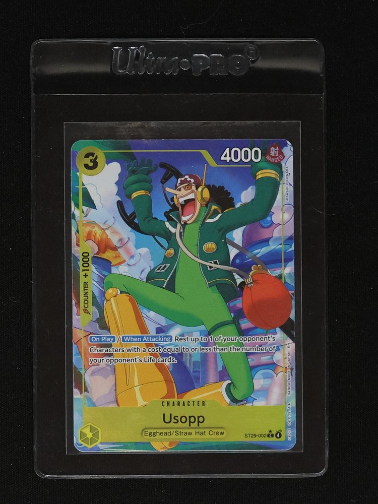 One Piece Starter Deck 29: Egghead ST29-002 Usopp — front