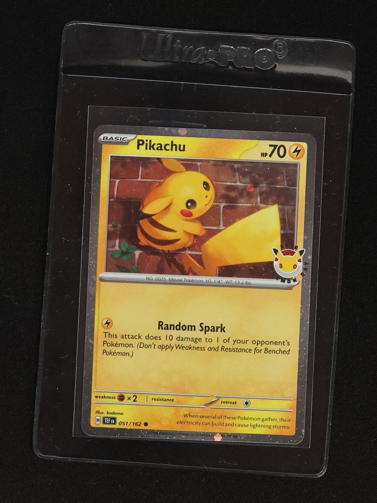 2024 Pokémon Temporal Forces #051 Pikachu — front
