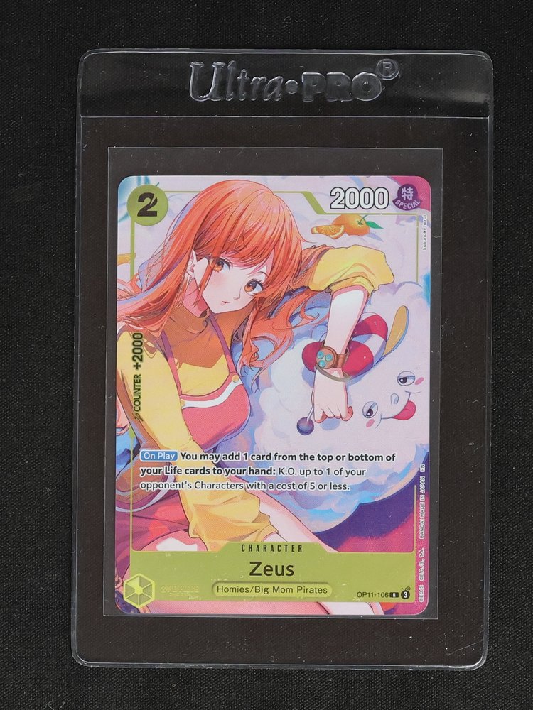 Zeus OP11-106 Bandai Card Games Fest 24-25 — front