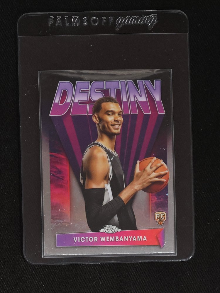 2023-24 Topps Chrome Destiny #D-1 Victor Wembanyama — front