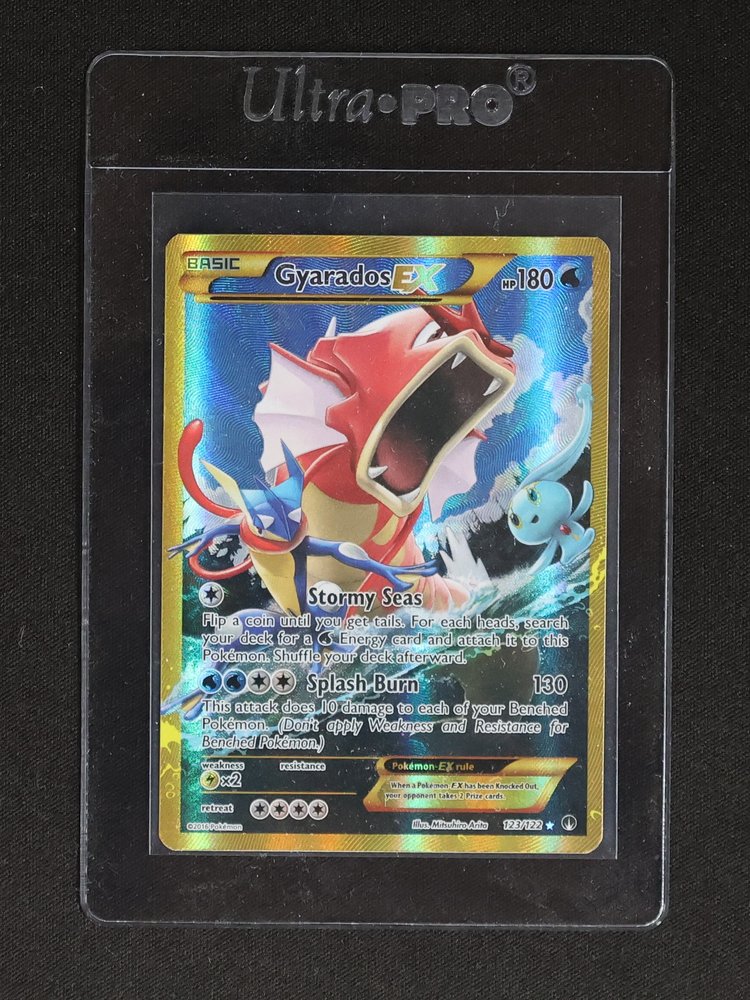 2016 Pokémon XY Breakpoint #123/122 Gyarados EX — front