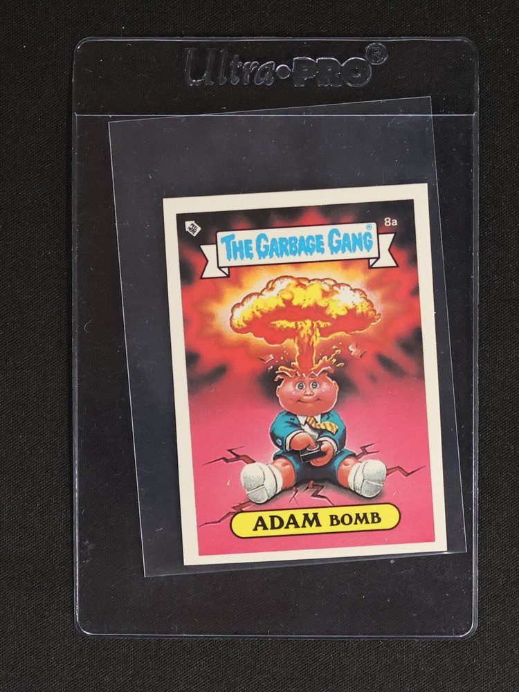 1985 Topps Garbage Pail Kids #8a Adam Bomb — front