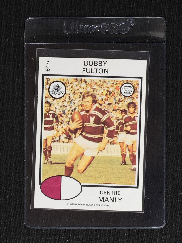 1970 Rugby League Week #7 Bobby Fulton — front