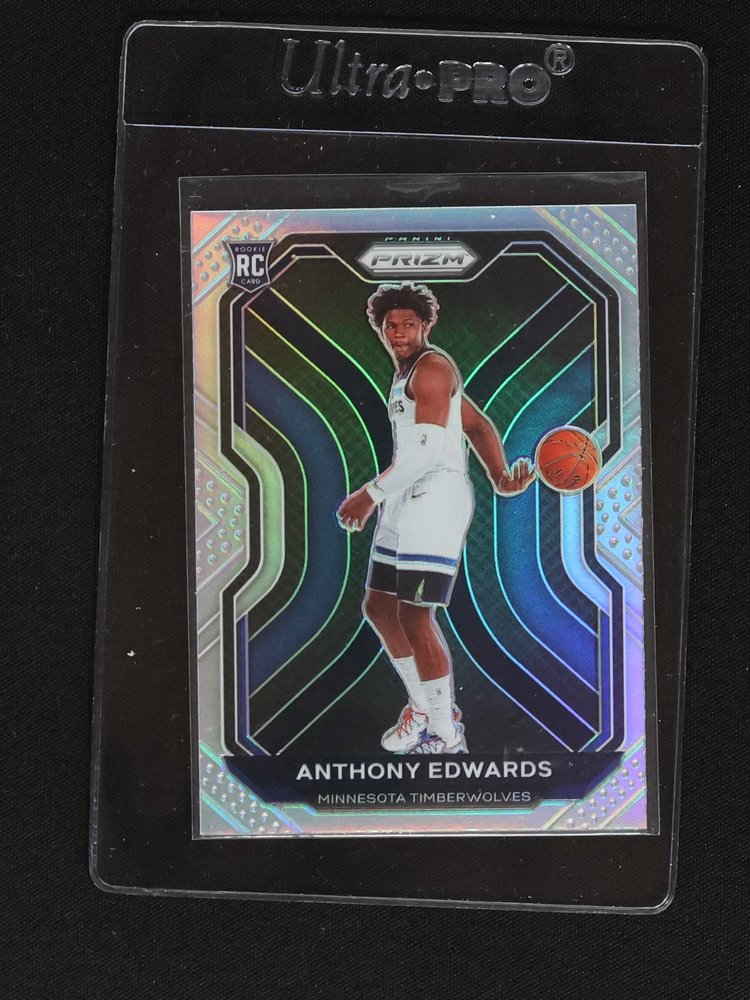 2020-21 Panini Prizm #258 Anthony Edwards — front