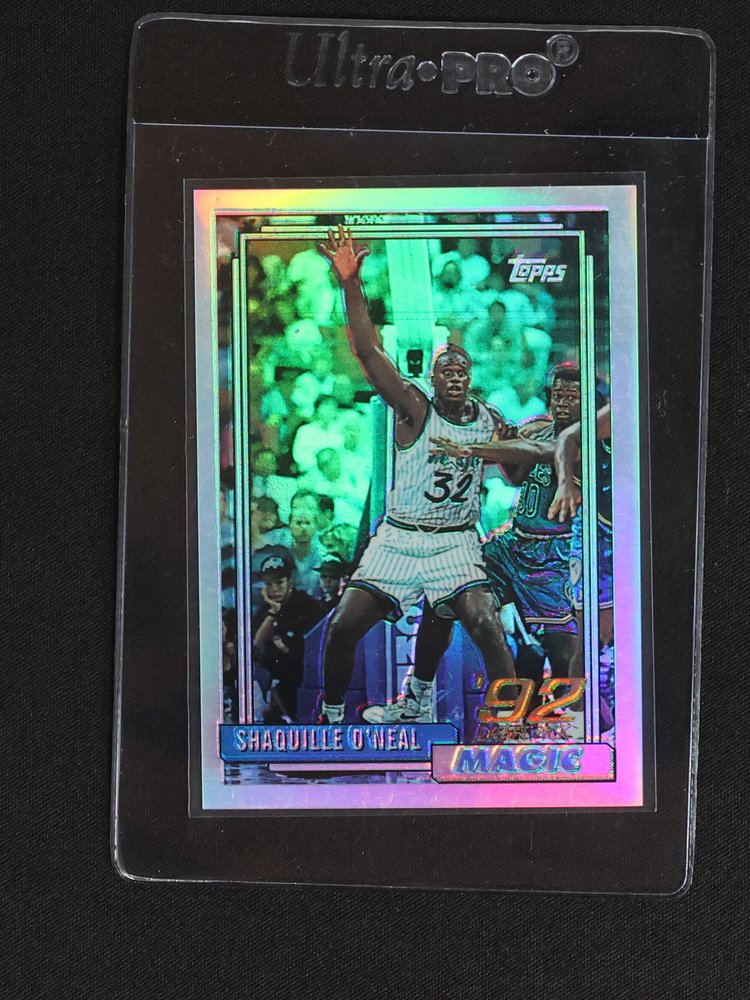 1992-93 Topps #362 Shaquille O'Neal — front