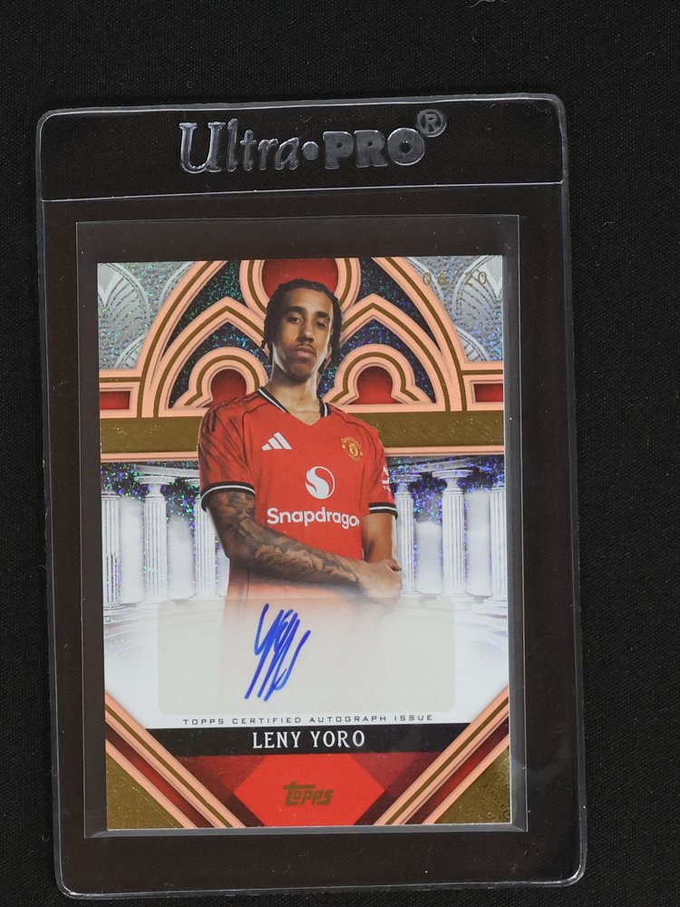 2024-25 Topps Merlin Mystic Nights Auto #MNA-LY Leny Yoro — front