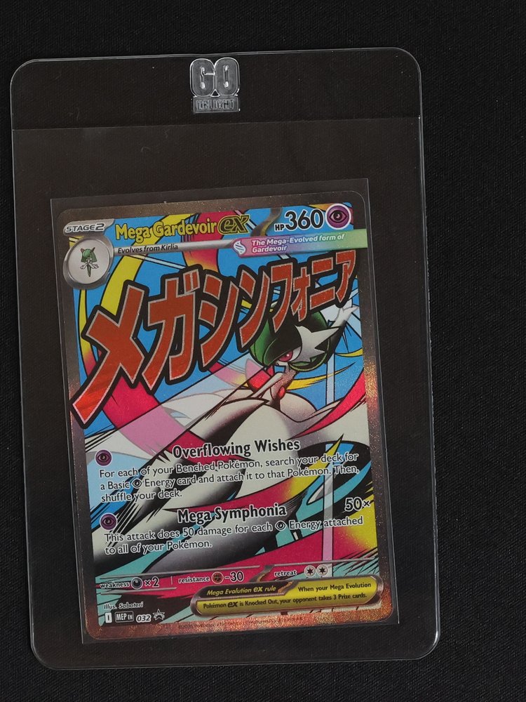 2009 Black Star Promo #032 Mega Gardevoir ex — front