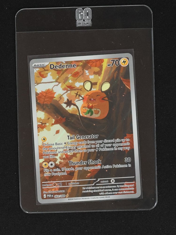 2026 Pokémon POR #093 Dedenne — front
