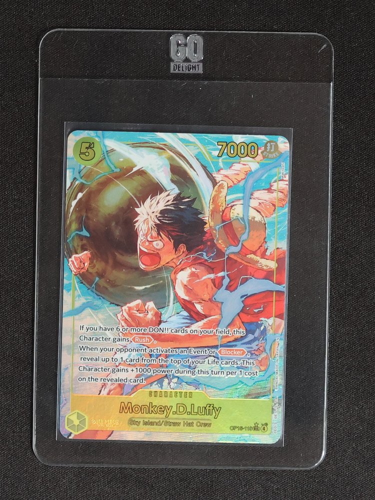 Monkey.D.Luffy OP13-118 Carrying On His Will Foil — front