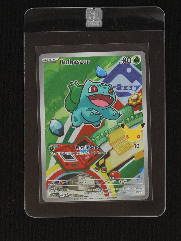 2026 Pokémon TCG MEP 037 Bulbasaur — front