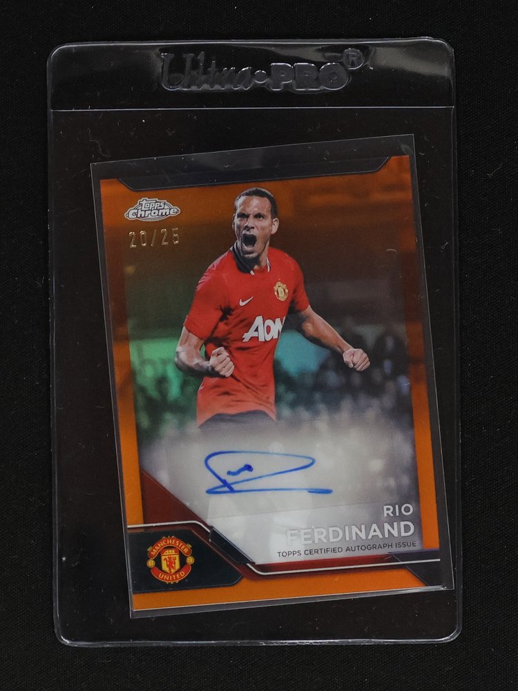 2026 Topps Chrome #/25 Rio Ferdinand — front