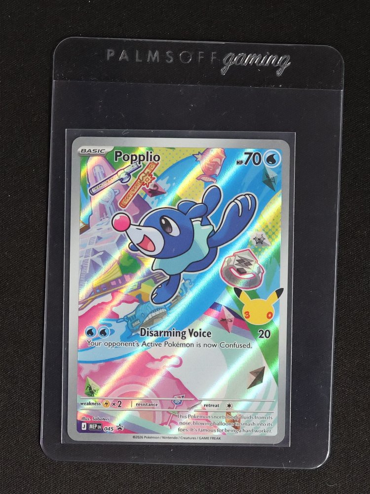 2026 Pokémon #045 Popplio — front