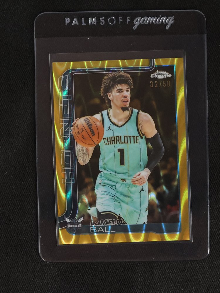 2025-26 Topps Chrome #39 LaMelo Ball — front
