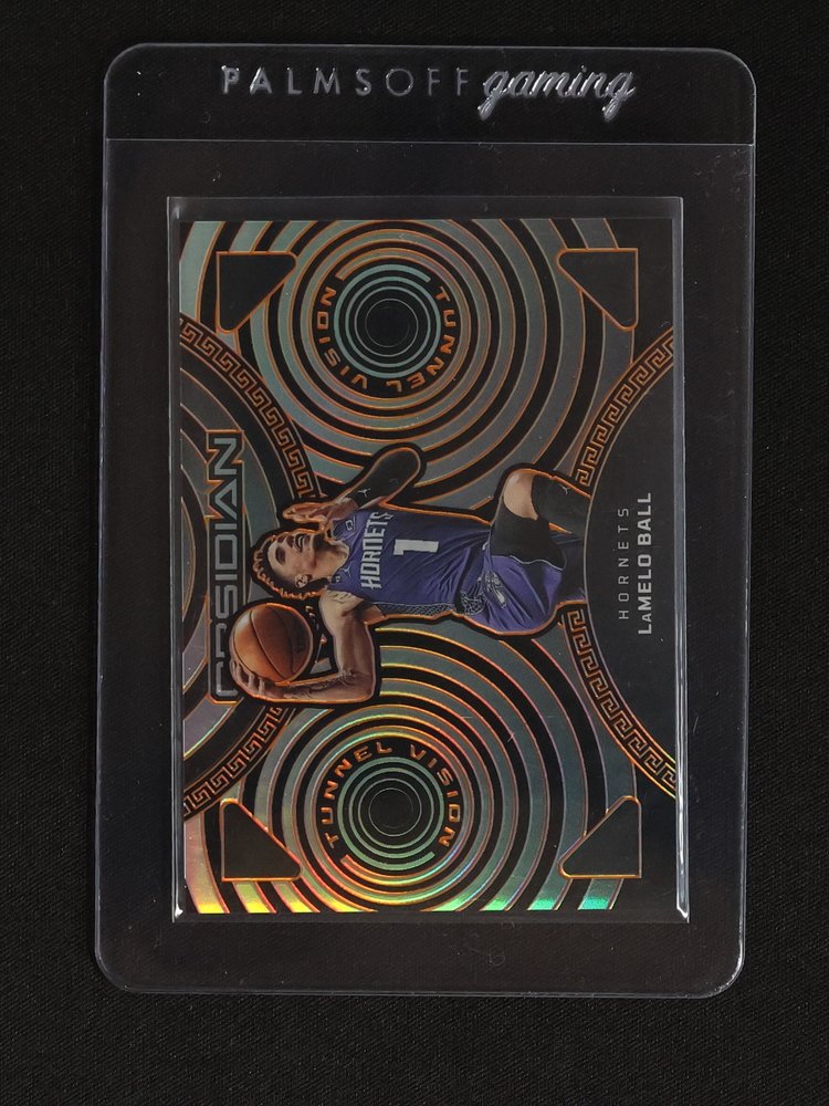 2022-23 Panini Obsidian #4 LaMelo Ball Tunnel Vision — front
