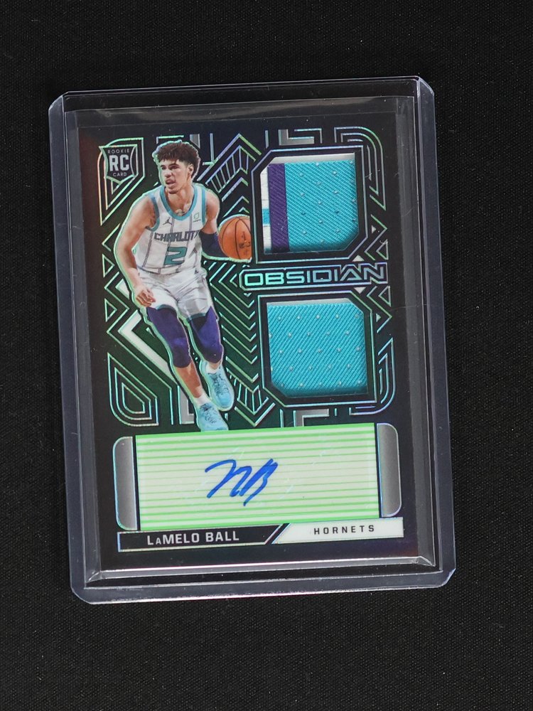 2020-21 Panini Obsidian #RC LaMelo Ball — front