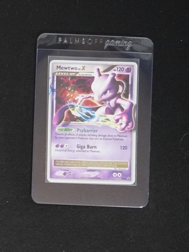 2008 Pokemon Black Star Promo #DP28 Mewtwo LV.X — front
