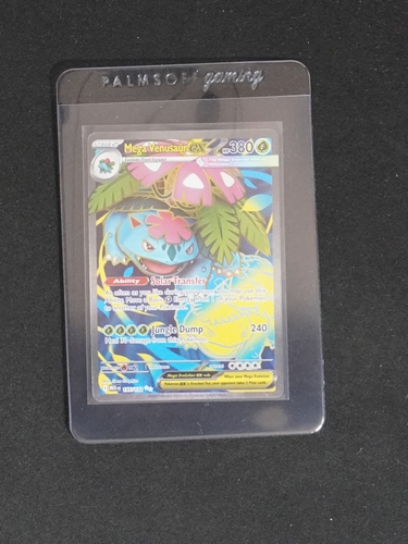 2025 Pokemon Mega Evolution #155 Mega Venusaur EX — front