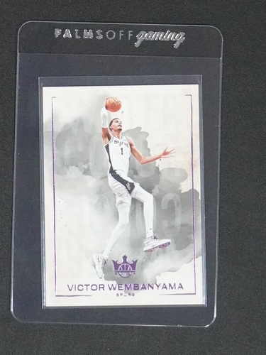 2024-25 Panini Court Kings Water Color #SP-85 Victor Wembanyama — front