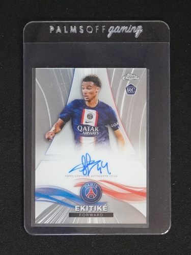 2022-23 Topps Chrome #RC Hugo Ekitike — front